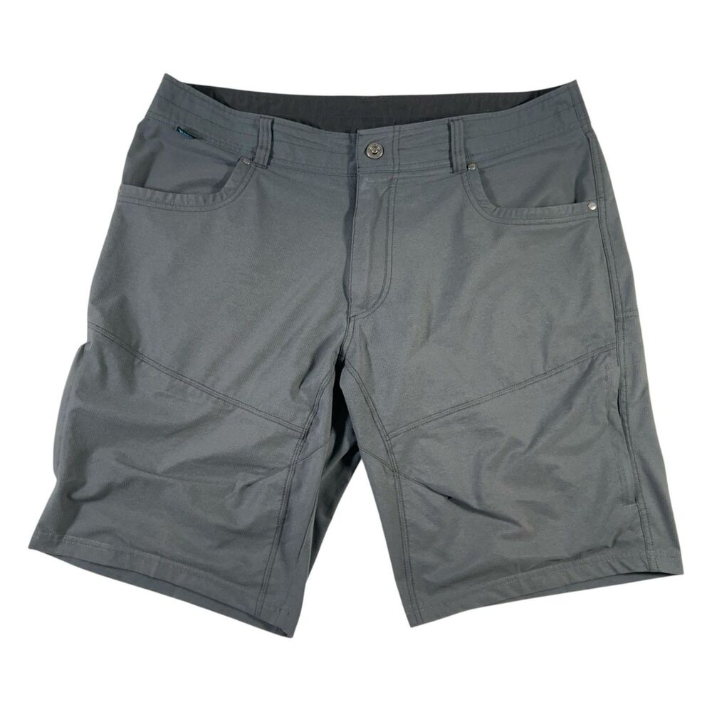 Kuhl Silencr Kargo Shorts Men's 38 (Actual 39) Gray Gorpcore Outdoor Hiking